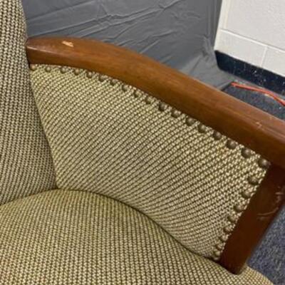 Nice MCM Chair with Footstool