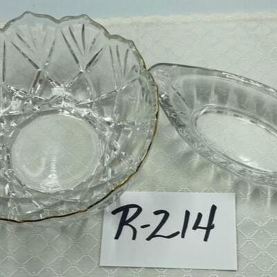 2 Pc Glassware
