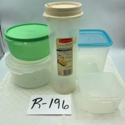 5 Pc Mixed Kitchen Storage Lot