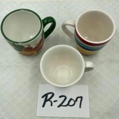 3 Coffee Mug Lot