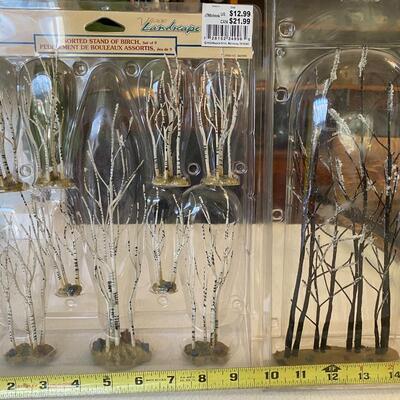 Department 56 ~ Village Landscape ~ Birch Trees