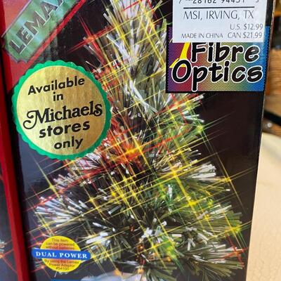 LEMAX ~ Fibre Optics  Christmas Trees