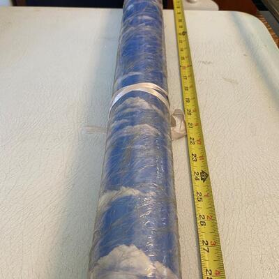 Department 56 ~ Village Accessories ~ Roll of paper with sky & clouds