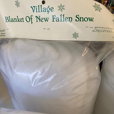 Department 56 ~ Village ~ Blanket of Fallen Snow