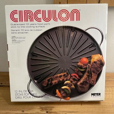 CIRCULON ~ Stove Top Grill ~ New In Box