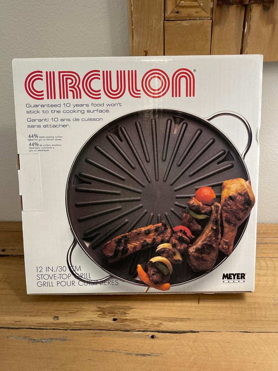 CIRCULON Stove Top Grill New In Box
