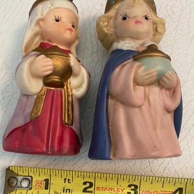 Vintage 12 piece  Nativity Set