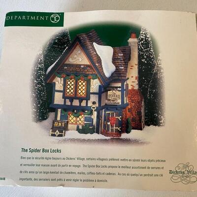 Department 56 - Spider Box Locks