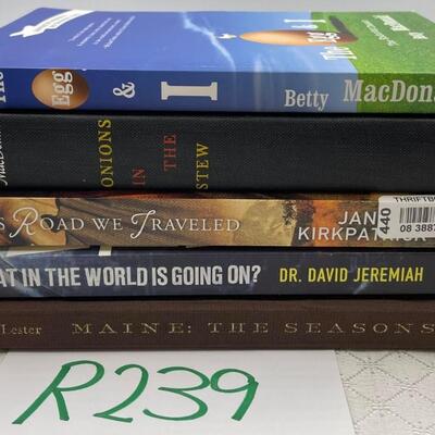 5 Mixed Book Lot