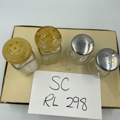 2 sets salt and pepper