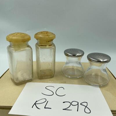2 sets salt and pepper