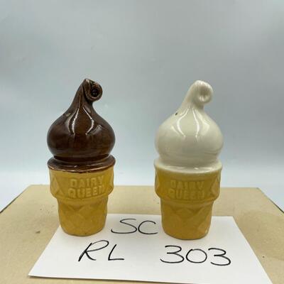 Dairy Queen salt and pepper shakers
