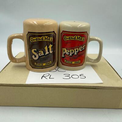 Vintage Grandmaâ€™s salt and pepper shakers