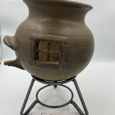 Unique pottery piece/stand not included
