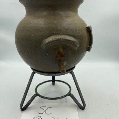 Unique pottery piece/stand not included