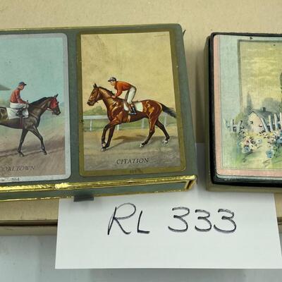 Vintage playing cards