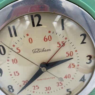Telechron electric wall clock
