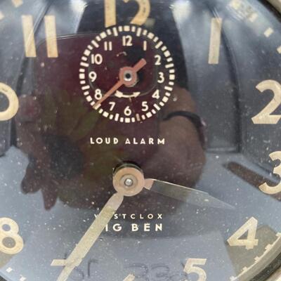 Vintage Westclox Big Alarm clock 1940â€™s