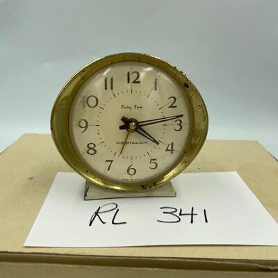 Vintage Westclox baby Ben wind up alarm clock
