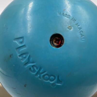 Vintage Playskool Weeble wobble bird toy