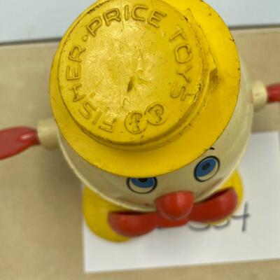 Vintage fisher price Humpty Dumpty pull toy