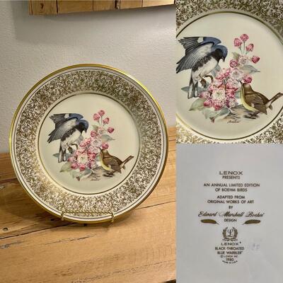 LENOX ~ Ten (10) Boehm Birds Plates