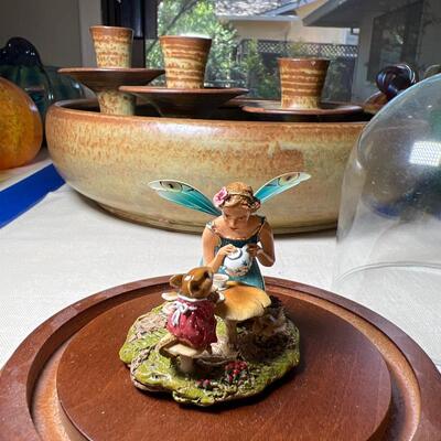 Wee Forest Fairy folk  â€œJust a wee drop. â€œ 2.5 x 2.25