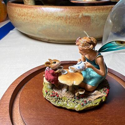 Wee Forest Fairy folk  â€œJust a wee drop. â€œ 2.5 x 2.25