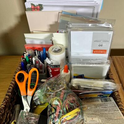 Office supplies table lamp stool