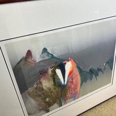 Large horse print beautifully framed and matted