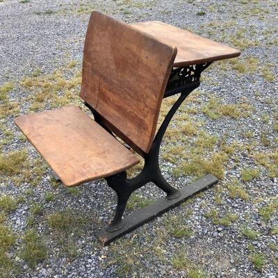 5265 Vintage Sears & Roebuck & Co School House Desk