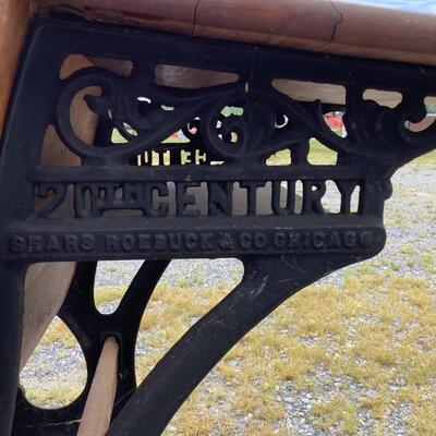 5265 Vintage Sears & Roebuck & Co School House Desk