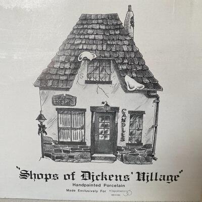 Department 56~ Shops of Dickens Village~ Candles