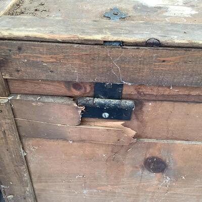 5282 Extra Large Wooden Storage Box