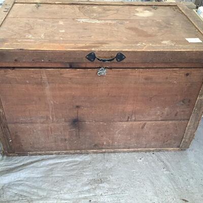 5282 Extra Large Wooden Storage Box