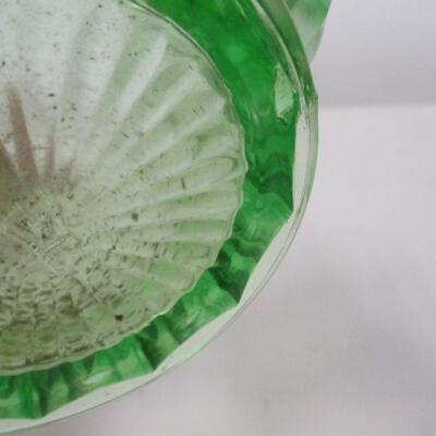 Uranium Glass Sugar Cup