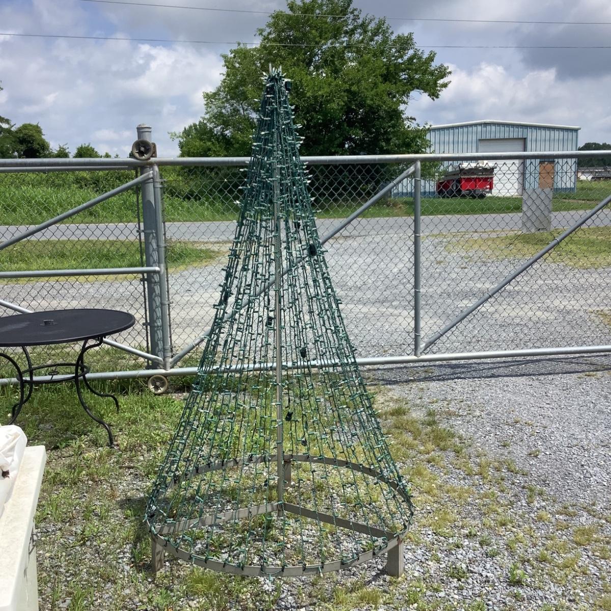 5298 Custom made Stainless Steel Dock Christmas Tree