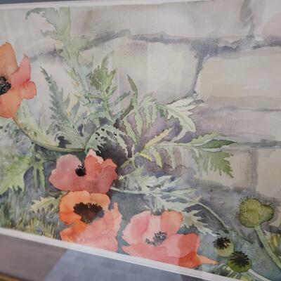 Watercolor by R. Shortell  '84 Flowers