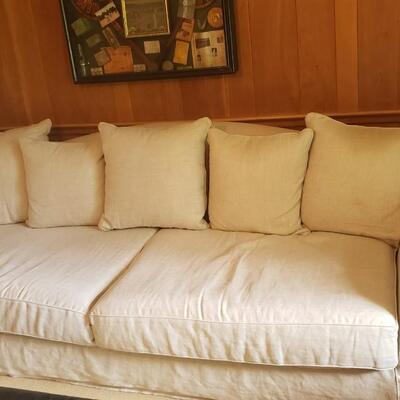 Restoration Hardware sofa 110"