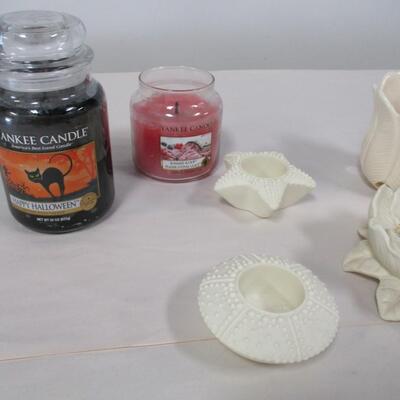 Candle Holders & Yankee Candles