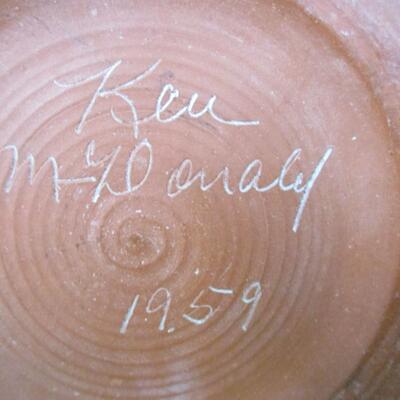 Handmade Pottery Bowls - 1 Signed & Dated 1959