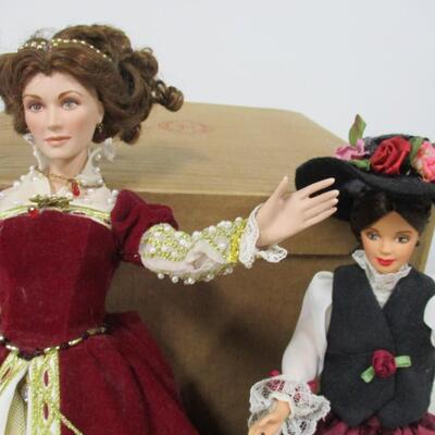 Collectible Dolls Including 1 Barbie