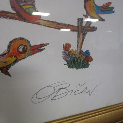 Jovan Obican Artwork Signed Artists Proof