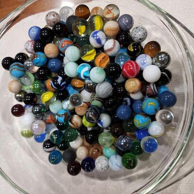 Bowl of Glass Marbles