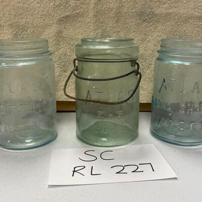 Atlas pint  jars