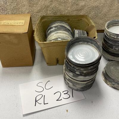 Zinc caps