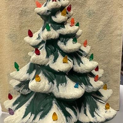 Vintage ceramic Christmas tree