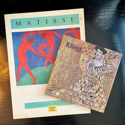 Lot of 2 Art books: â€œMatisseâ€ and â€œKlimtâ€