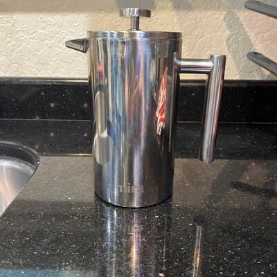 Stainless steel French press pot by  Mira