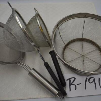 Strainer Lot